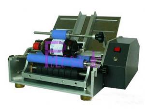 Buy cheap Semi Automatic Industrial Bottle Labeling Machine For Wet Glue Paper Labels product