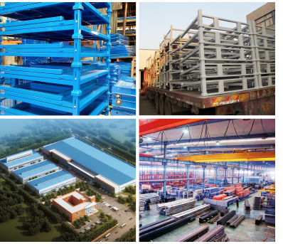 Folding Pallet Stacking Rack