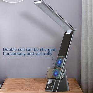 China Multifunction PC ABS Custom Wireless Charger With Alarm Clock on sale