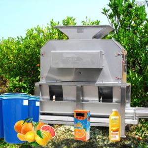 Buy cheap SUS304 500T/D Citrus Processing Line Automatic Juice Extracting product