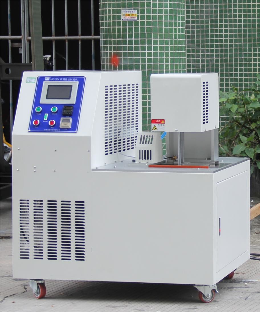 Vulcanized 2m/s Rubber Testing Machine , Antirust Low Temperature Brittleness Tester