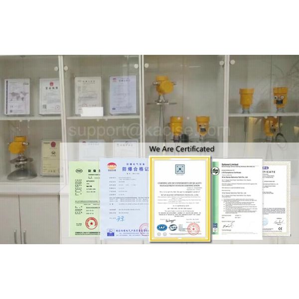 high frequency accuracy 26 ghz radar water level transmitter