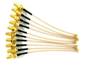Buy cheap Gold Or Nickel Plating Radio Frequency Connector For Network Communication Antenna product