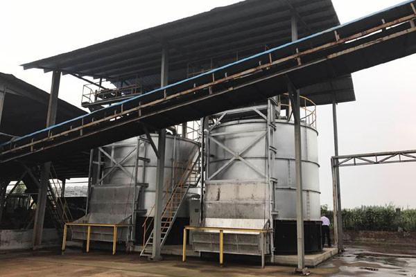 Quality Bio Organic Fertilizer Rapid 22KW 81m³ Industrial Fermentation Tank for sale