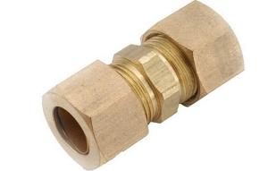 Buy cheap 5/8'' X 1/2'' Compression Reducing Union , CNC Compression Pipe Fittings product