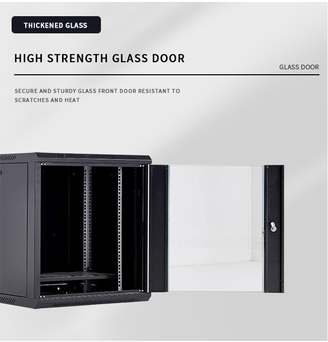 Removable Doors Network Rack Durable Steel Material for Networking