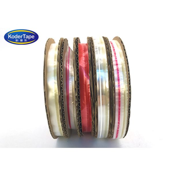 Resealable Double Sided Coated 1000mts Bag Sealing Tape