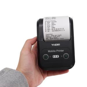 China Wireless USB Portable Bluetooth Receipt Printer Mobile POS Printer Small Size on sale