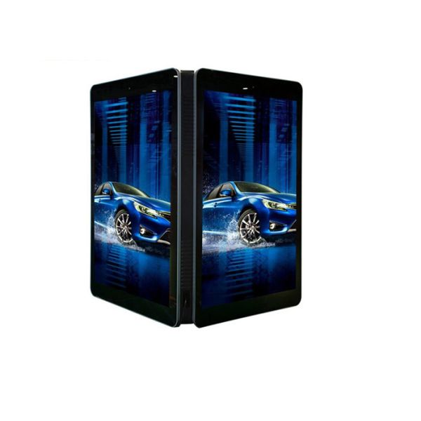 Outdoor P6 Advertising Lamp Post LED Display Screen 54x27 Dots For Street