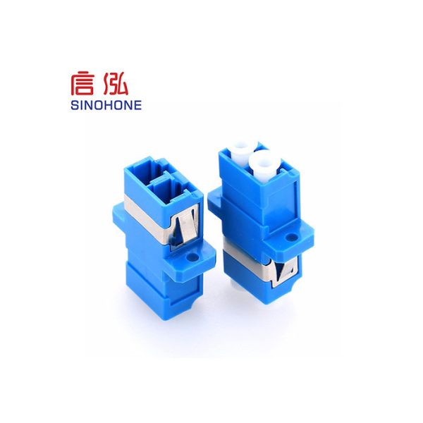 Telecommunications LC SC Fiber Patch Cable , Multimode Duplex 2 Fiber Optic Cable
