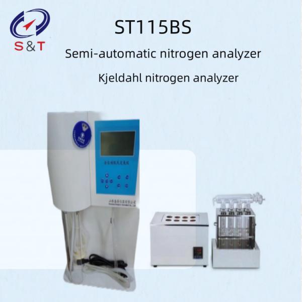 Semi Automatic Kjeldahl Nitrogen Analyzer Feed Testing Instrument For Feed Food