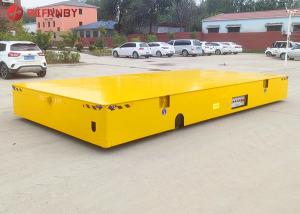 China Remote Control No Rail Battery Electric Transfer Cart 25 Ton on sale
