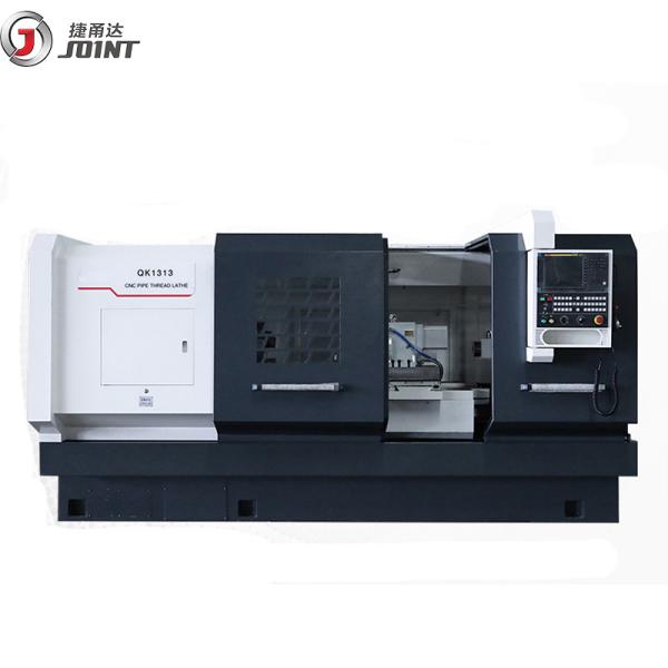 QK-1313 CNC Pipe Threading Lathe Machine Two Gears Smooth Adjustment Lathe