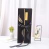 Buy cheap Black Square Cardboard Foldable Luxury Flower Gift Box Flower Packaging Box from wholesalers
