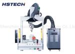 Air Purification Automatic Soldering Robot 4 Axis Single Tip With Smog Cleaner