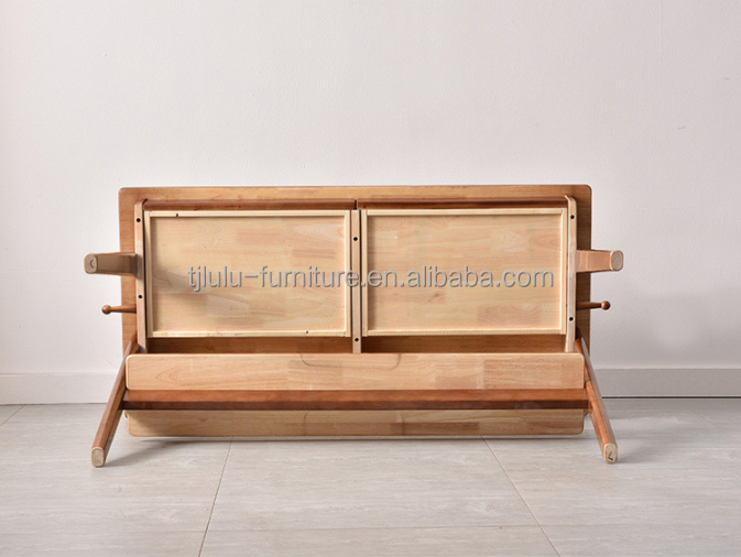 Wooden Nordic Art Assurance Customized Practical Study Desk Laptop Table for Home Office