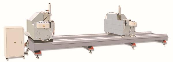 Quality High Precision CNC Double Mitre Saw / Aluminum Curtain Wall Processing Machine for sale