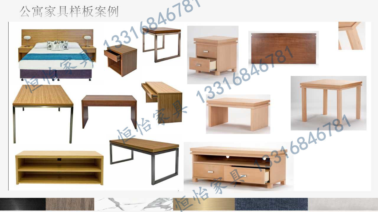 Modern American style Design Bedroom furniture set by Leather upholstered headboard bed made China RIGHTHOME factory