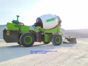 China SCEC Concrete Handling Equipment 4m3 Self Loading Concrete Mixer Truck Machine on sale