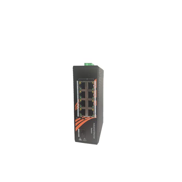 1 SFP Port Gigabit PoE Ethernet Switch Industrial DIN Rail / Wall Mounts Installation