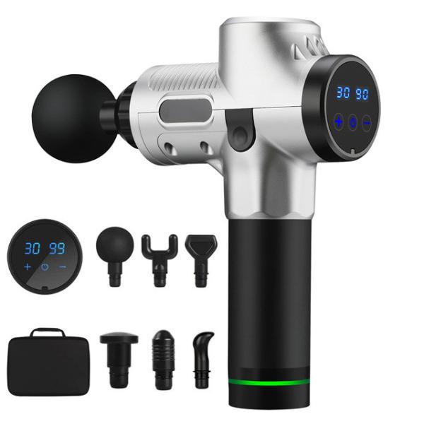 Quality 1800-3200r/Min Muscle Massage Gun LCD Screen 30 Speed Percussion Massager for sale