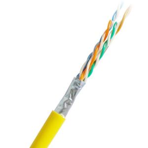Data Transfer SFTP CAT6 Cable with LSZH Jacket Material and 250MHz Maximum Frequency