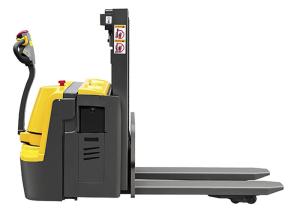 China Detachable Double Pallet Truck , Low Shelves Warehouse Pallet Jack Truck on sale