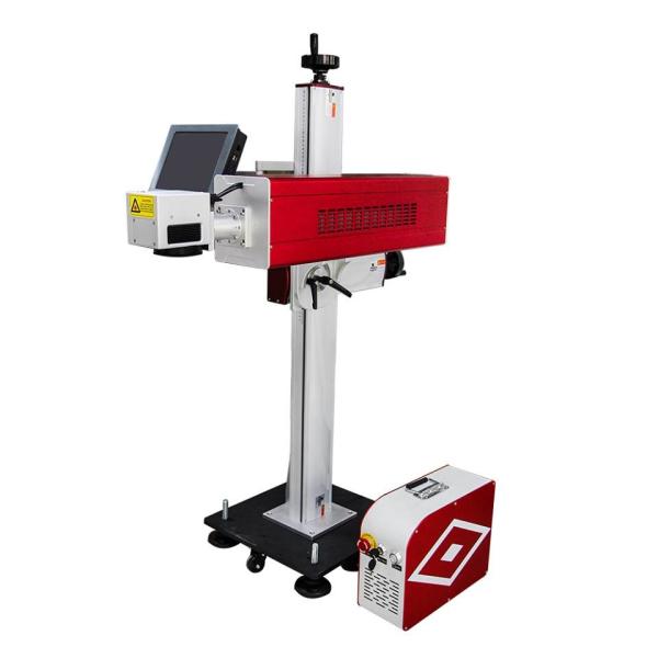 Quality Portable Laser Marking Engraving Machine For Wood Production Line Galvo Scanning for sale