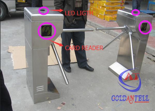 Quality Coin Operated Toilet and bus Tripod Turnstile Gate Remote control button for sale