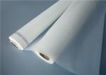 White Nylon Silk Screen Mesh Net Monofilament Wear Resistance With Custom Width