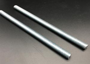 China NPT Galvanized Plain Threaded Rod DIN975 EN1461 Electric Zinc on sale