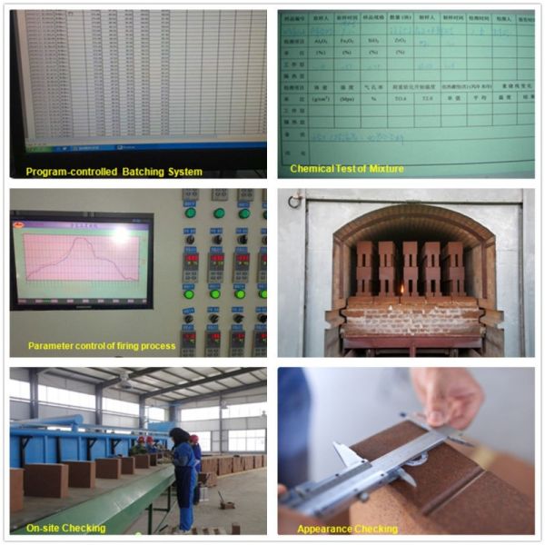 Dark Magnesia Alumina Spinel Curved Refractory Fire Bricks for Cement Production Kiln