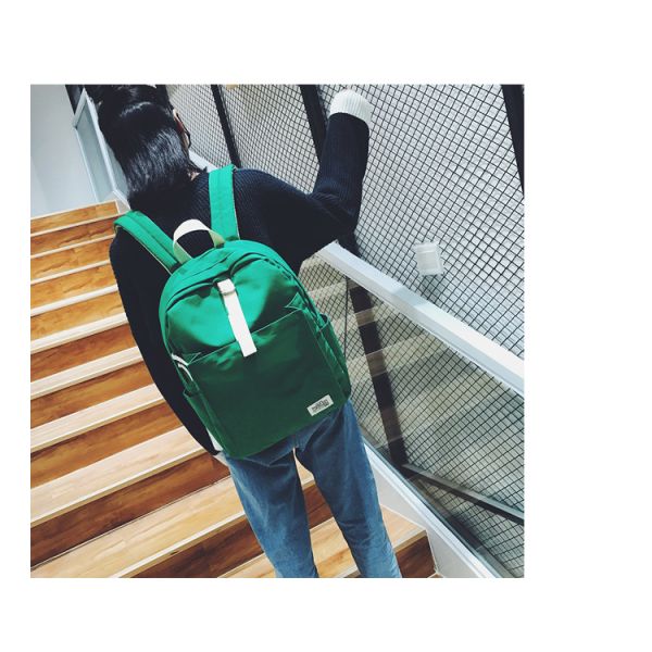 Waterproof Backpack College Students Canvas Bag For Men and Women Fashion Travel Bag