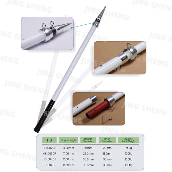 22FT Carbon Fiber Outrigger for Fishing Lightweight High Strength UV Corrosion Resistant