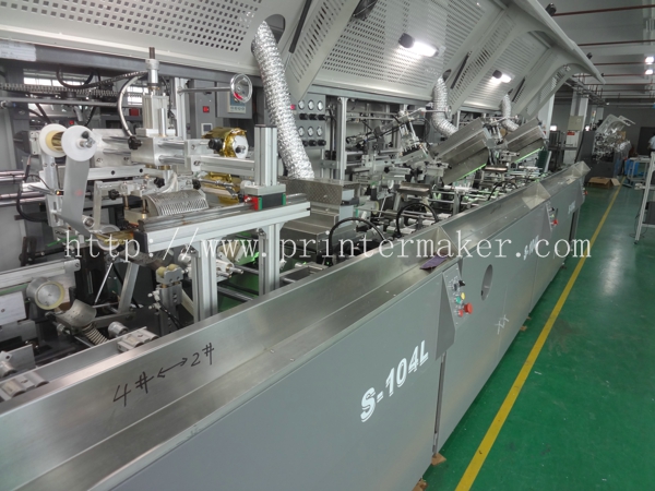 4 Color Fully Automatic UV Screen Printing Machine