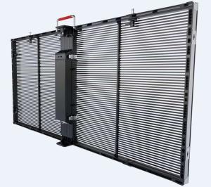 China Die Cast Aluminum Cabinet SMD2121 Outdoor Transparent LED Screen on sale
