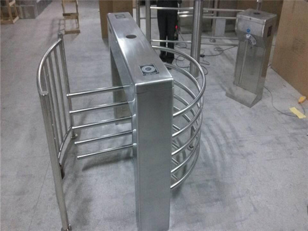 Unique Two Way Anti Reverse Stainless Steel Turnstile / Turn Style Door