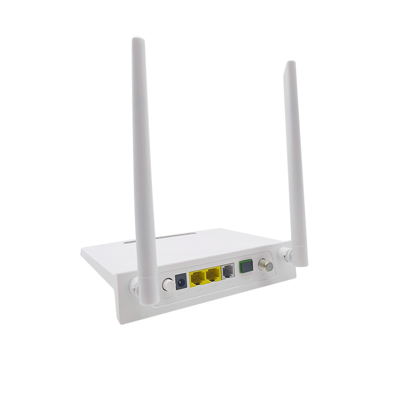 2x2 MIMO XPON GPON 1GE ONU 1FE 1VoIP WiFi CATV WDM AGC ONT