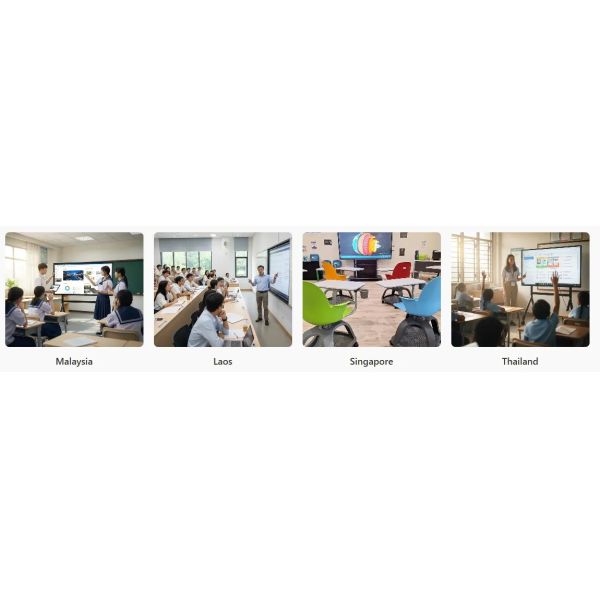 4K Smart Interactive Whiteboard with AI Assistant EDLA Certification and OEM ODM Customization
