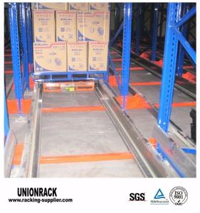 Buy cheap High Speed Warehouse Shelving Systems Automated Pallet Racking System product