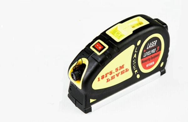 Quality Horizontal Vertical Line Laser Level Measuring Tape for sale