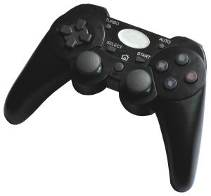 Buy cheap ABS 2.4G Sixaxis Wireless USB Game Controller Double Vibration Feedback For Vedio game product