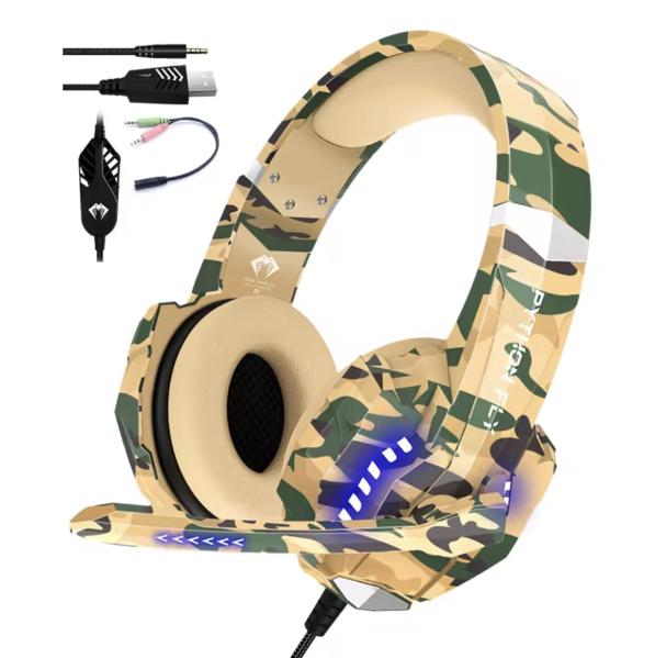 Quality Whisper Clear Wired Gaming Headset With Active Noise Cancellation Volume Control for sale
