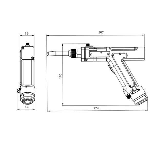 Food Beverage 1500W 3000W Fiber Laser Welding Machine for Metal Carbon Stainless Steel Sheets Aluminum 4 in 1 Handheld