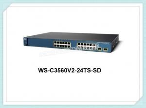 China Cisco Switch WS-C3560V2-24TS-SD 24 Port Gigabite Network Switch Layer 2 Switch on sale