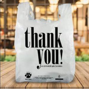 China Clothing Packaging FDA PLA Plastic Biodegradable Shopping Bags on sale