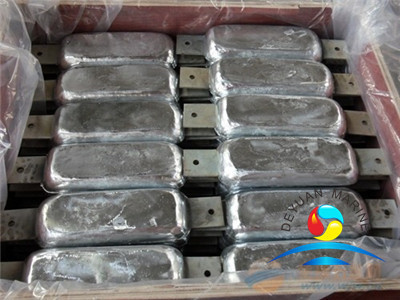 Bolt-on Type Zinc Anode for Hull Outfitting Equipment for Hull