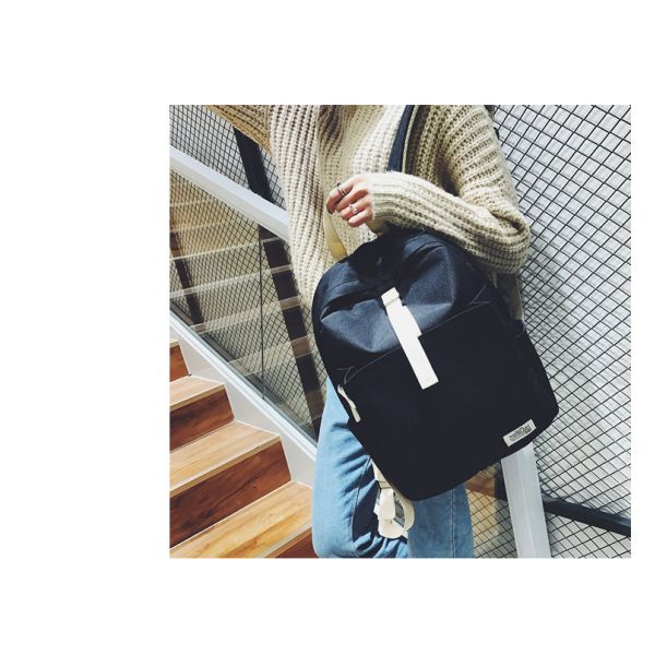 Waterproof Backpack College Students Canvas Bag For Men and Women Fashion Travel Bag