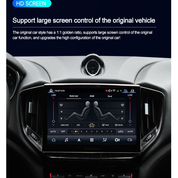 Car Play Android Auto Android 12 Maserati Ghibli 2017-2020 6+128 GB IPS Carplay