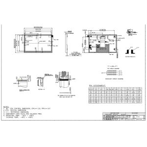 Buy cheap 7Inch High Brightness Monitors 800×480 -40 ~ 85 °C 1000Cd/M2 Flexible Lcd Panel product